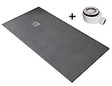  Platos de ducha y mamparas Plato Ducha de Resina_PdM_ 70x120cm (Gris Oscuro Ral. 7015)