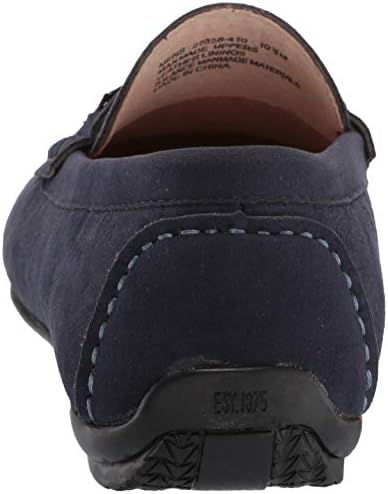 STACY ADAMS mens Clem Moe Toe Bit Slip-on Driving Style Loafer, Navy, 10.5 US | Image 2
