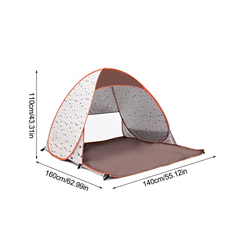 Carpa automática portátil para playa y camping 2 personas miniatura 2