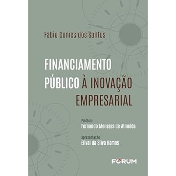 Capa do livro Financiamento público à inovação empresarial