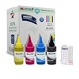 4x100ml INKUTEN Premium Pigmented Sublimation Ink for C68 C88 C88+ CX3800 CX3810 CX4200 CX4800 CX5800 CX5800F CX7800 T060 Printers