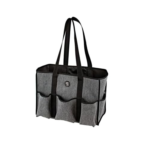 geckobrands 8 Pocket Tote - Utility Travel Swimming Pool Tote Duffle Bag for Gym, Shopping, and Everyday Use Cover
