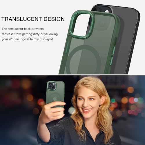 Coque de protection iPhone 15 Plus translucide pour hommes femmes - 4