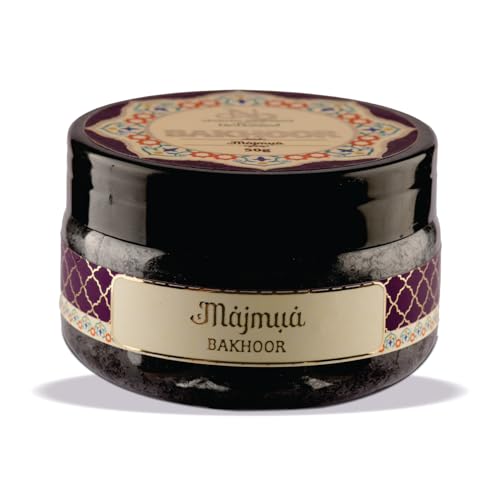 Image of Devdarshan Majmua Bakhoor (50g) Pack of 1| Premium Long-Lasting Oriental Aroma | Natural Resin for Home Fragrance, Meditation & Relaxation | Luxurious Scented Bakhoor