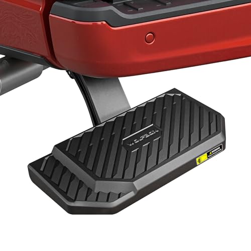 WOLFBOX Retractable Bed Step for 2021-2026 Ford F-150/Lightning EV, 330 LBS Heavy-Duty Truck Bed Step, Non-Slip Aluminum Tailgate Step Replace Easy Bo