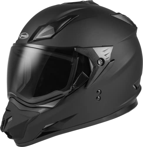 Gmax Gm-11 Dual Sport Helmet (Matte Black, Medium) #TOP3