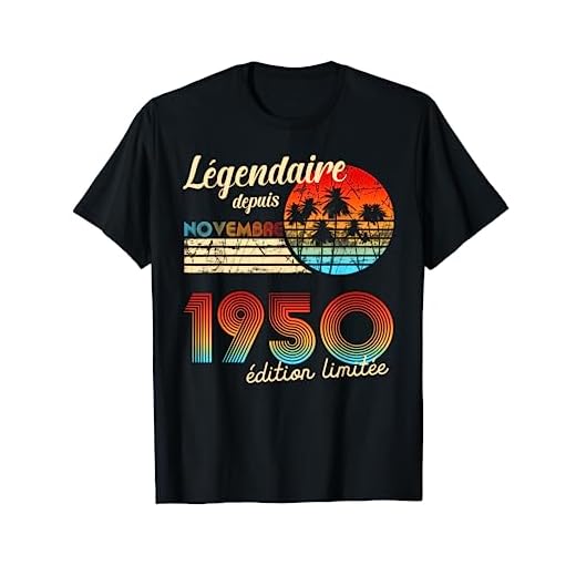 Cumpleaños Nacidos En Legendario Desde Regalo Noviembre 1950 Camiseta