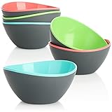 UNIVERSELL GEEIGNET: Dieses Set Schüsseln eignet sich perfekt als kleine Obstschale, Salatschüssel oder für Desserts und Snacks!