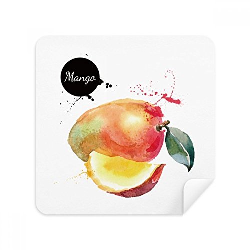Nettoyage aquarelle verres tissu manga pomme essuie-écran microfibre pour smartphone