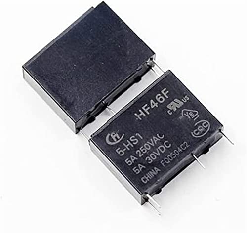 Relé HF46F-024-HS1 con alta capacidad de conmutación 5A 250VAC 6