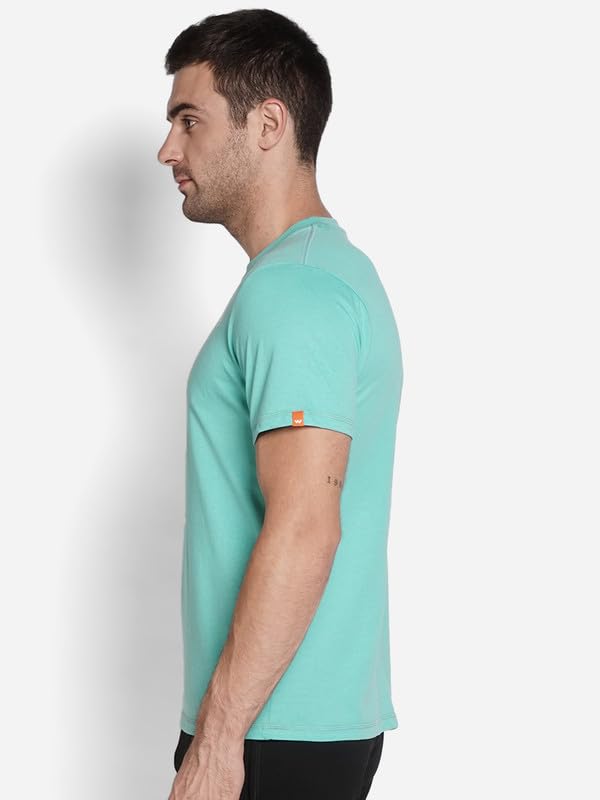 Image of Wildcraft Men's Solid Regular Fit Polo Shirt
