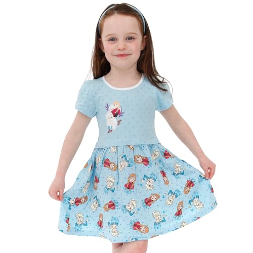 Disney Frozen Dress | Princess Dresses for Girls | Anna and Elsa Summer Dress for Kids2