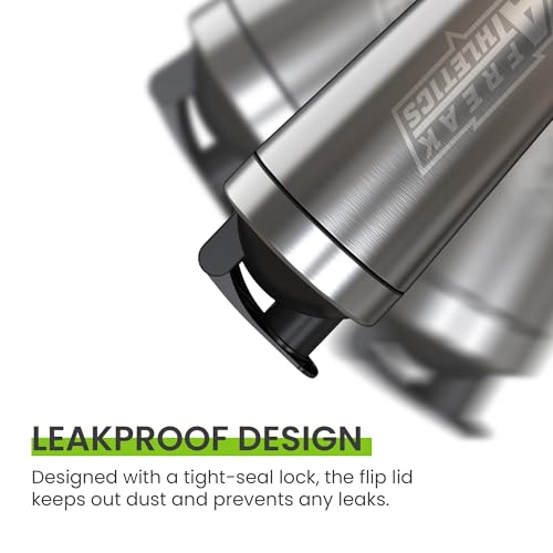 Freak Athletics Protein Shaker Bottle 700ml - Shaker for Protein Shakes - BPA Free Metal Protein Shaker Bottle (Stainless Steel) - Image 6