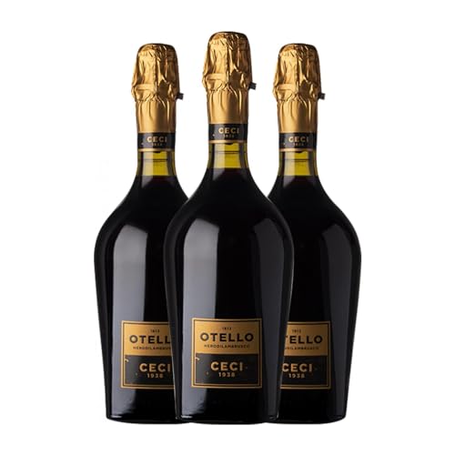 Ceci Otello Nero di Lambrusco Lambrusco Maestri Emilia Romagna 75 cl Vino tinto (Caja de 3 Botellas de 75 cl)