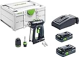 Calidad original de Festool Festool Taladro atornillador a batería C 18 HPC 4,0 I-Plus