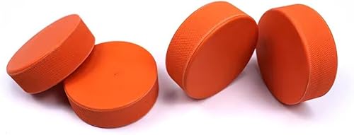 Miniatura 7 de Discos de hockey sobre hielo para práctica y entrenamiento clásico, regulación oficial, 6 oz de diámetro 3.0in de grosor, color negro