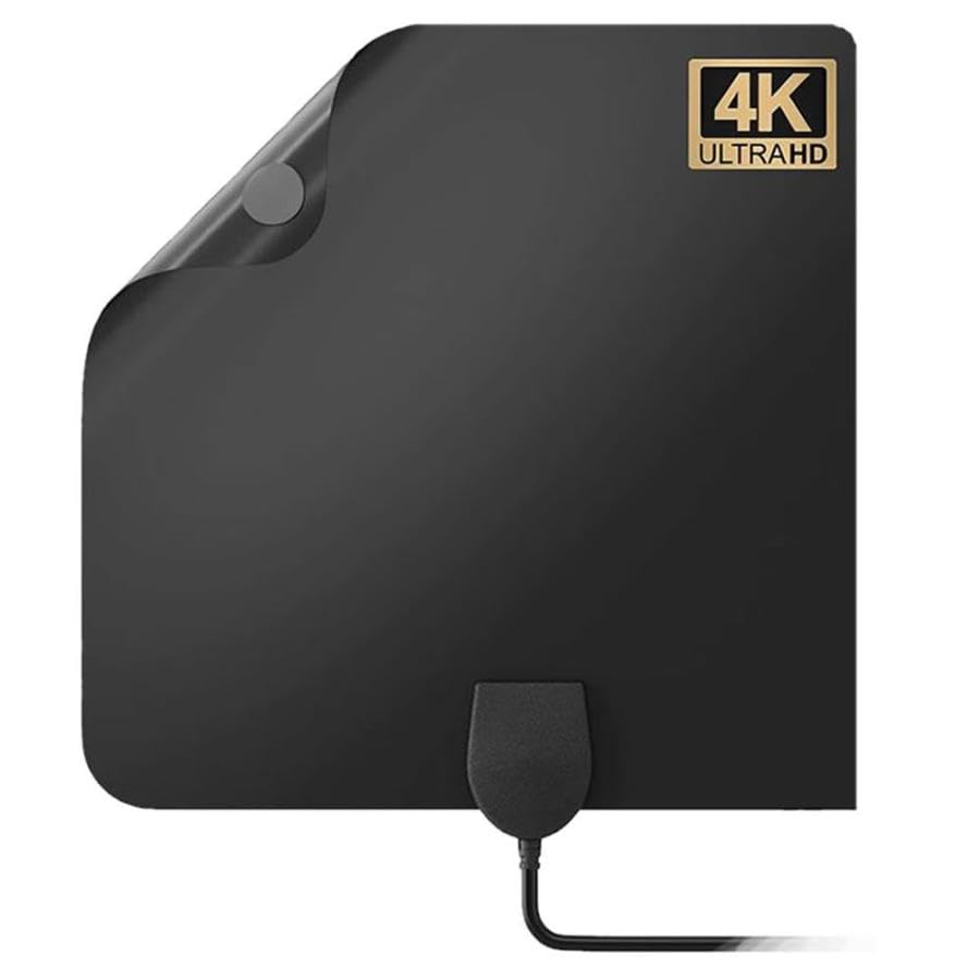 Amazon.co.jp: MAKOTOYA 360度全方位 受信 貼るだけアンテナ 室内