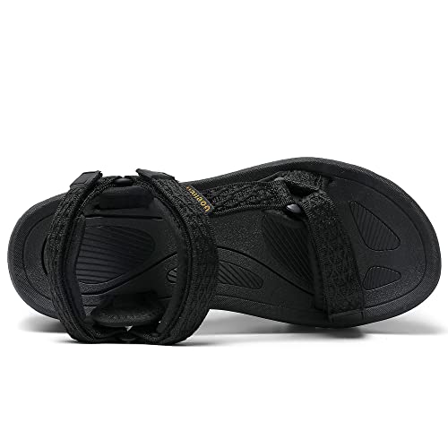 Image of Women's Hiking Sport Sandals Water Outdoor Athletic Shoes With Arch Support Adjustable Velcro Beach Shoes
