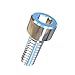 Allied Titanium 0016950, (Pack of 25) #4-40 X 5/16 UNC Titanium Socket Head Machine Screw, Grade 2 (CP)