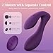 Tracy’s Dog Vibrator Adult Sex Toys for Women - Clitoral Teasing G Spot Vibrator, Remote Control Vibrating Adult Toy with 10 Vibrations for Double Stimulation, Powerful Vibrators for Female Couples