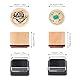 Pilikoll 16 Stück Schmetterling Holz Stempel DIY Holz Gummistempel Gummistempel Stempel Gummi stempel Holz mit Schmetterling für Scrapbooking, Bullet Journals, Kartenherstellung, Kunsthandwerk