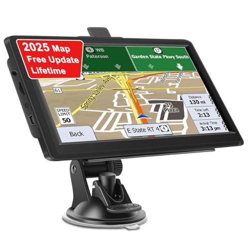 7" Car GPS Navigator with UK & Europe Maps