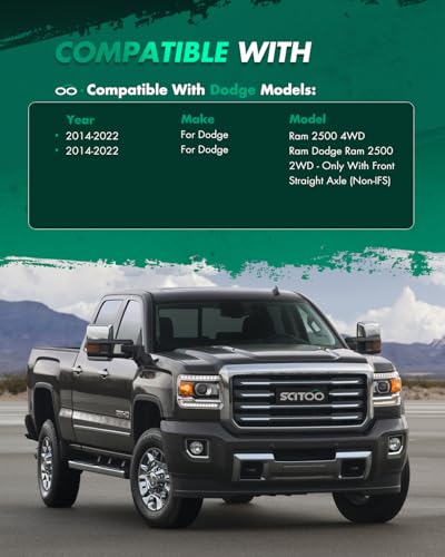 Kit de elevación trasera de 2 pulgadas Ram 2500 4WD para rutas rurales 2