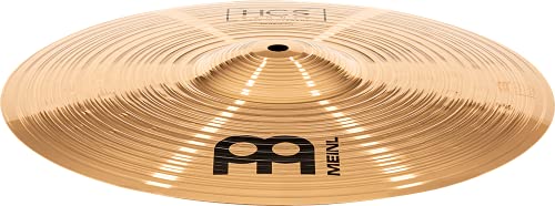 Meinl Cymbals HCS Bronze Hihat 13 Zoll (Video) Schlagzeug Becken – Paar – (33,02cm) B8 Bronze, Traditionelles Finish (HCSB13H)