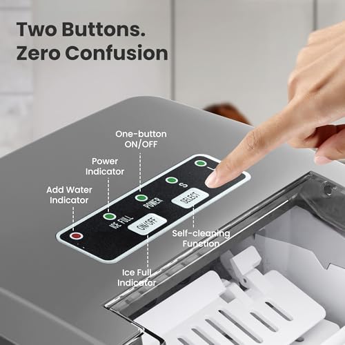 Portable Countertop Ice Maker for Kitchen