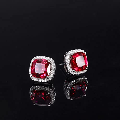Boucles d'oreilles rubis véritable KELIEQA pour parure d'exception