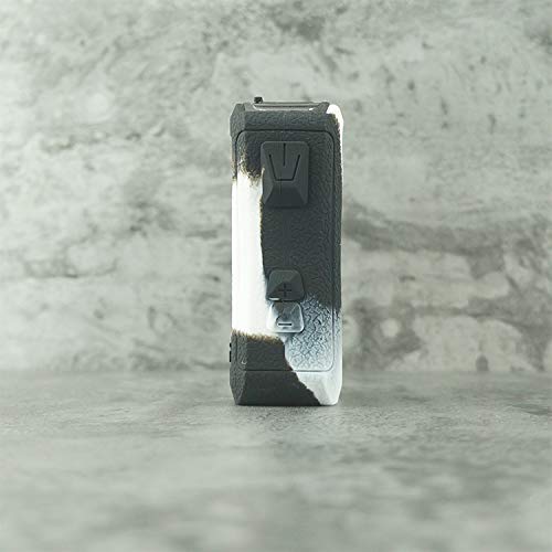RUIYITECH Coque de protection en silicone pour Geekvape Aegis X Mod 200 W Noir et blanc - Image 4