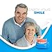 Upper Denture Boil and Bite - Comfortable, Adjustable Dentures to Replace Missing Teeth/eay use Natural Style with Customizable Fit,Denture upper Women and Men