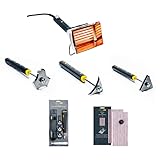 ​The Original Cobra All-in-The-Details Bundle by Speedheater Systems - Includes 1 Cobra Paint Stripper, 4 Premium Scrappers, and a Scraper Sharpening Kit