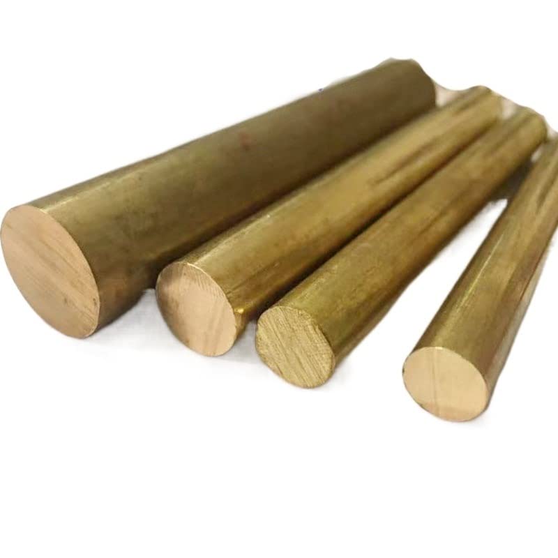 1Rod Dia 10mm/ 30mm /50mm Brass Round Rod Bar Solid Lathe Cutting Tool Big Metal Rods Long Customized Cut CNC (Size : 18x200mm 1Pc)