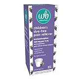 Wellness Basics Children's Pain & Fever Relief Acetaminophen Dye-Free Liquid, Grape, 4 Fluid Ounce
