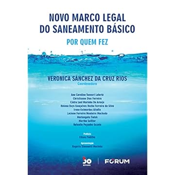 Capa do livro Novo Marco Legal do Saneamento Básico: Por quem fez