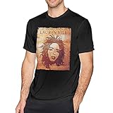 Pusadd Fashion Mens The Miseducation of Lauryn Hill Generic T-Shirt Black