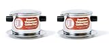 Set of 2 Vietnamese Coffee Filters, No Paper, Reusable. Easy Clean. 4 Ounce 2 Pack