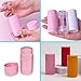 8 Pack 1oz Pink Deodorant Containers 30ml Empty Plastic Twist Up Filling Stick Tube Bottom-Fill Deodorant Bottles Refillable Lip Balm Tube for DIY Cosmetic Lotion Bar Sunscreen Lip Balm Crayon