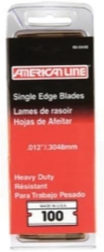 American Line .012 Heavy Duty Single Edge Blade
