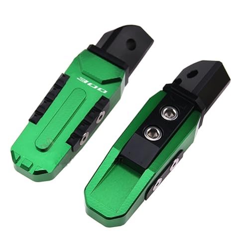 Repose-pieds passager pour Kawasaki J300 2014-2018 aluminium vert HQGQCEZEK