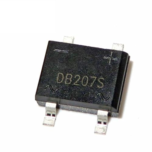 Puentes rectificadores DB207 SMD con soporte de 1000V y 2A para conversión de energía estable