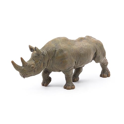 Papo Black Rhinoceros Toy Figure, Gray by Papo - Image 7
