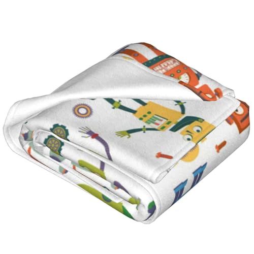 Couverture en flanelle pour lit et canapé avec polaire épaisse