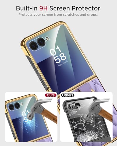 Coque Samsung Z Flip 7 avec protecteur d'écran robuste - 3