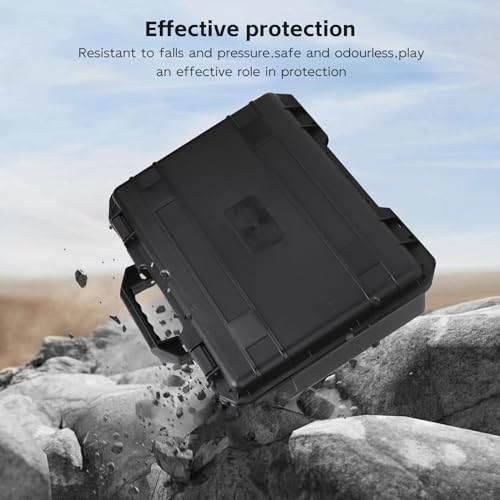 REYGEAK Avata 2 Carrying Case,Waterproof Hard Case for DJI avata 2,Avata 2 Case Bag Combo with DJI Goggles 3/RC Motion 3/FPV Remote Controller 3,Battery Charging Hub,FPV Drone Accessories