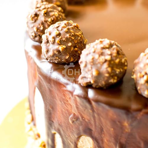 Ferrero Rocher Chocolates Box of 30 Piece Gift Box (limited Edition) by Rocher 375g