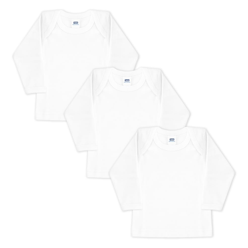 Baby Vest | 100% Soft Cotton Inner Wear Baniyan for Kids | Full Sleeve Kids Sando/Ganji with Envelope Neck | Baby Vest | Pack of 3 | White-image-0