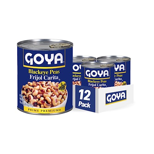 Goya Foods Blackeye Peas, 29 Ounce (Pack of 12)