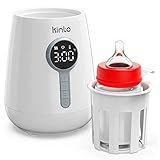 Baby Bottle Warmer for Breastmilk and Formula - Fast Milk Bottle Heater, Baby Food Warmer with Timer and Auto Shut Off